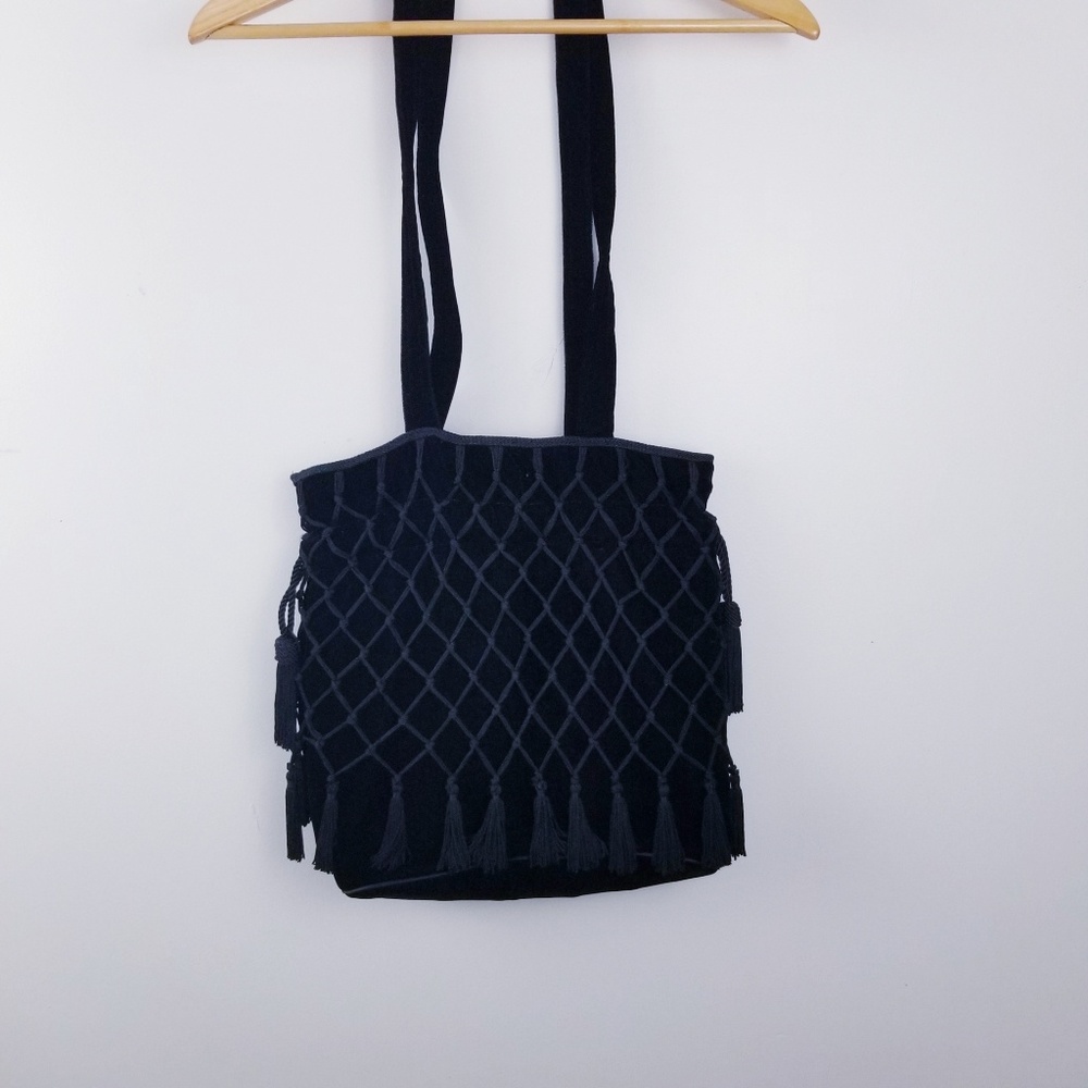 Anne Klein Black Shoulder Bag
